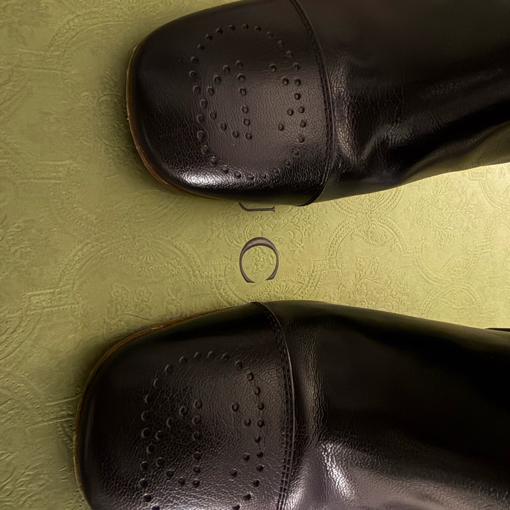 Gucci Black Heeled Leather Boots - Picture 4 of 6